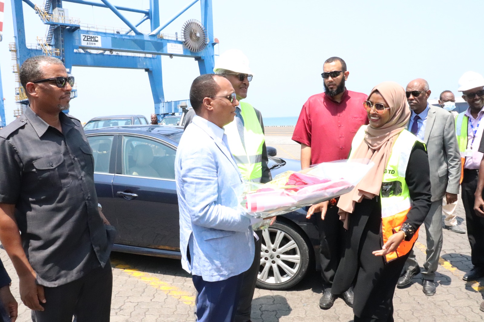 Visite du Ministre des Transports et de la Logistique de la République Fédérale Démocratique d